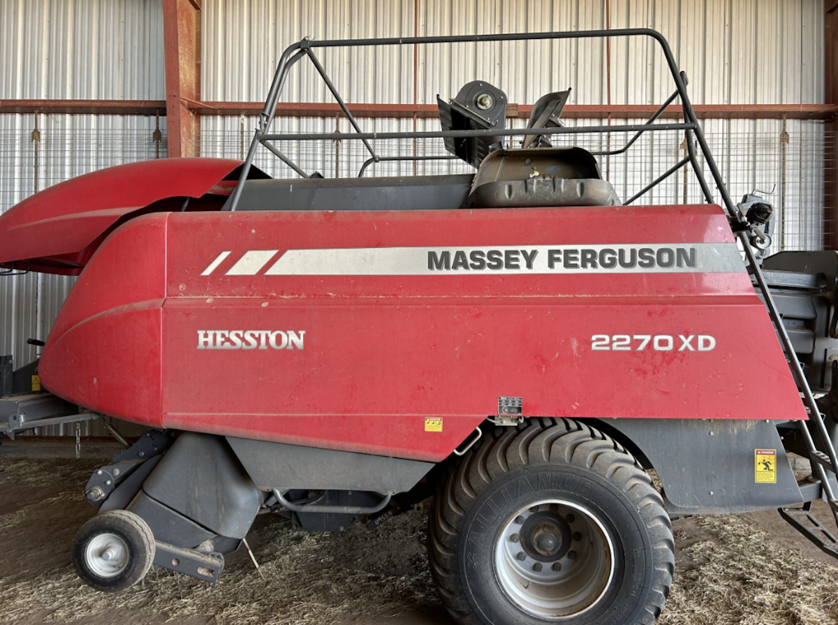 2021 MASSEY FERGUSON 2270XD SQUARE BALER - KS and IA Ag